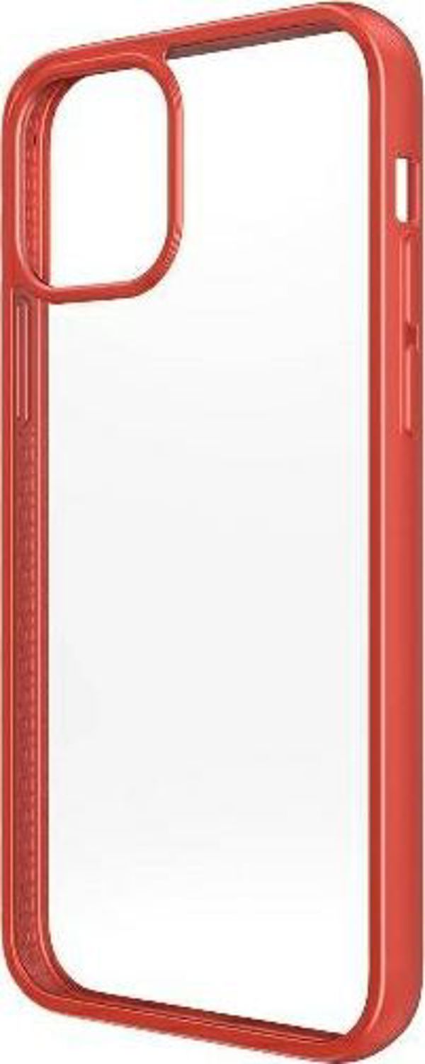 PanzerGlass Etui ClearCase για iPhone 12 Pro Max Mandarin Red Αντιβακτηριακό