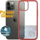 PanzerGlass Etui ClearCase για iPhone 12 Pro Max Mandarin Red Αντιβακτηριακό