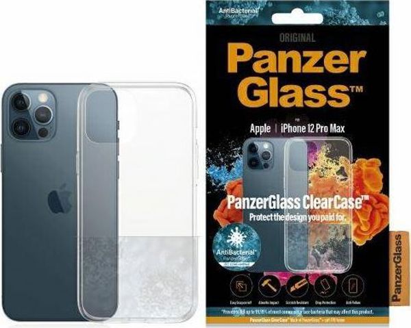 PanzerGlass ΘΗΚΗ PANZERGLASS ΓΙΑ IPHONE 12 PRO MAX ΑΝΤΙΒΑΚΤΗΡΙΑΚΗ