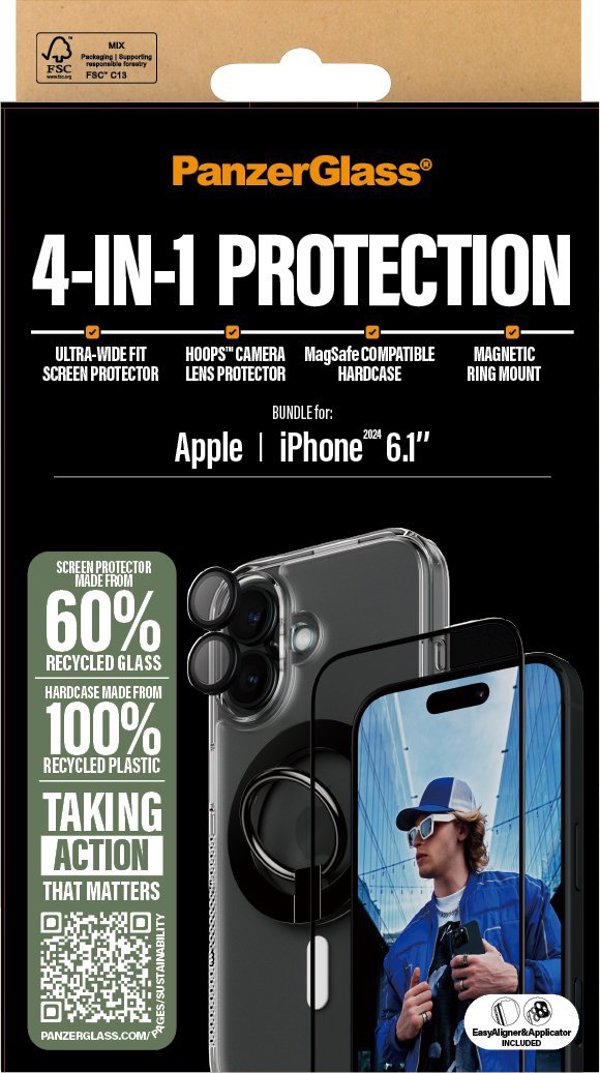 PanzerGlass PanzerGlass 4-in-1 Protection  iPhone '24 6.1"