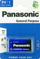 Panasonic Μπαταρία 9V Block 1 τεμ.