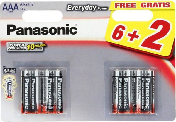 Panasonic Μπαταρία Everyday Power AAA / R03 8 τεμ.