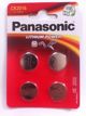 Panasonic Μπαταρία Lithium Power CR2016 90mAh 4 τεμ.