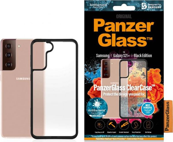 PanzerGlass Θήκη ClearCase BlackFrame για Samsung Galaxy S21+