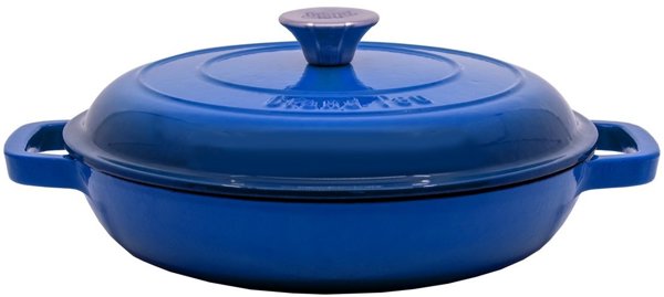 ΤΗΓΑΝΙ ΓΚΡΙΛ ΜΕ ΚΑΠΑΚΙ GRAND FEU ΜΠΛΕ D27CM