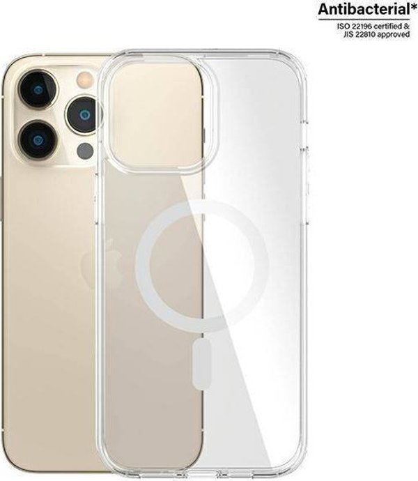 PanzerGlass Θήκη PanzerGlass HardCase με Magsafe και αντιβακτηριακή επίστρωση για iPhone 14 Pro Max διάφανη