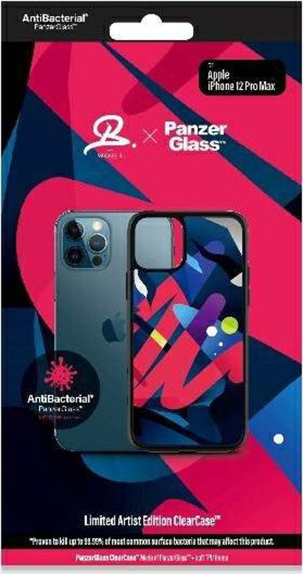 PanzerGlass PanzerGlass ClearCase iPhone 12 Pro Max 6,7" Mikael B Limited Artist Edition Αντιβακτηριακό