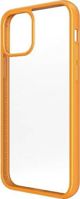 PanzerGlass Θήκη ClearCase για iPhone 12/12 Pro Πορτοκαλί Αντιβακτηριακό