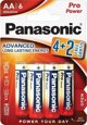 Μπαταρία Panasonic Pro Power LR6PPG/6B (4+2)
