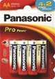 Μπαταρία Panasonic Pro Power LR6PPG/6B (4+2)