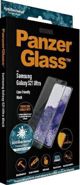 PanzerGlass PanzerGlass Curved Microfracture Sam S21 Ultra G998 Case Friendly AntiBacterial czarny/black