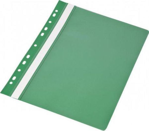 Panta Plast A4 PP με ευρωπαϊκή διάτρηση πράσινο (20τμχ) (195871)