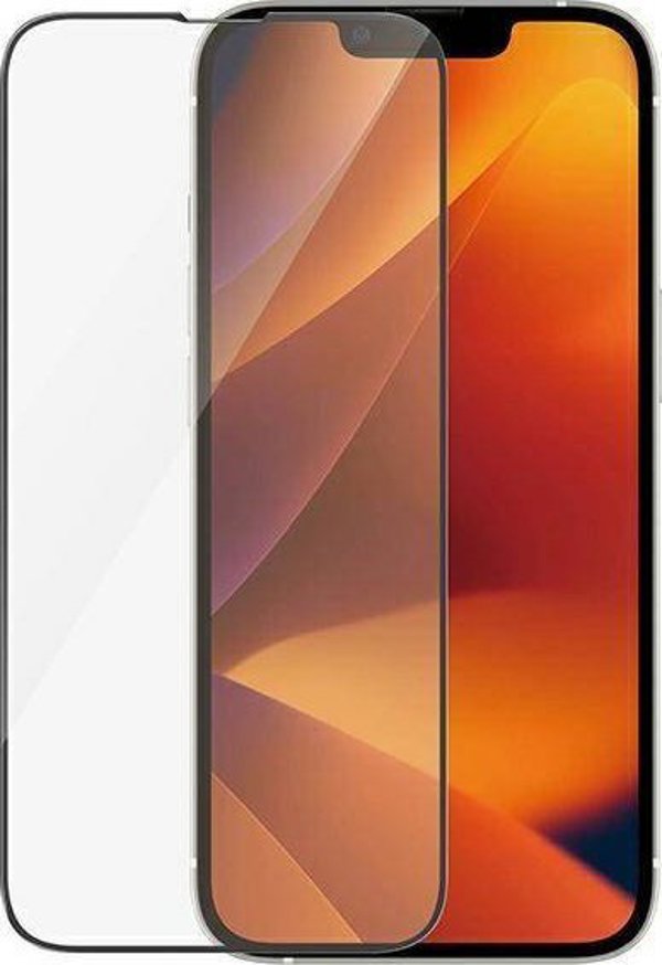 PanzerGlass PanzerGlass Ultra-Wide Fit - αντιβακτηριδιακό γυαλί για iPhone 14 / 13 Pro/ 13 μαύρο πλαίσιο