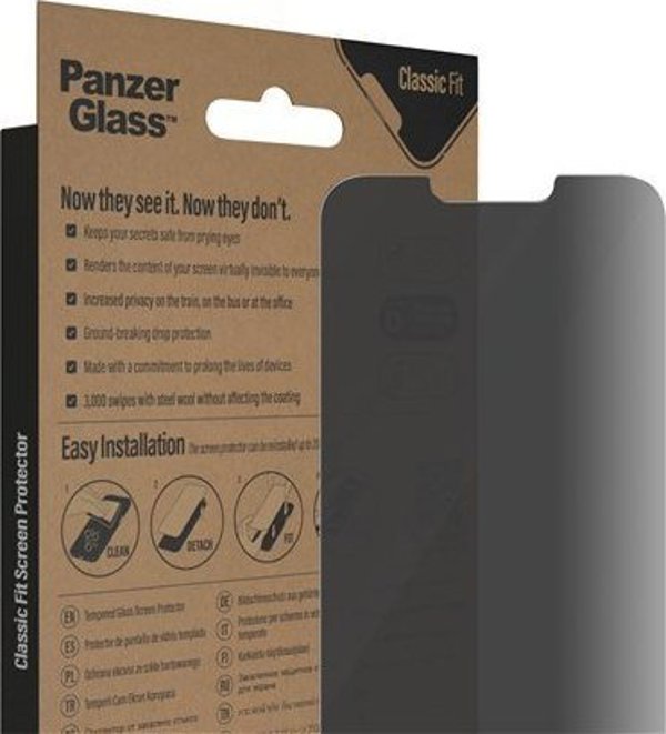 PanzerGlass PanzerGlass Screen Prot. Privacy Classic Fit iPhone 14 Plus