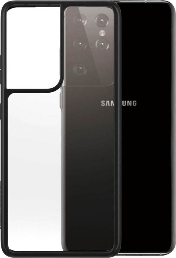 PanzerGlass Etui ClearCase BlackFrame για Samsung Galaxy S21 Ultra