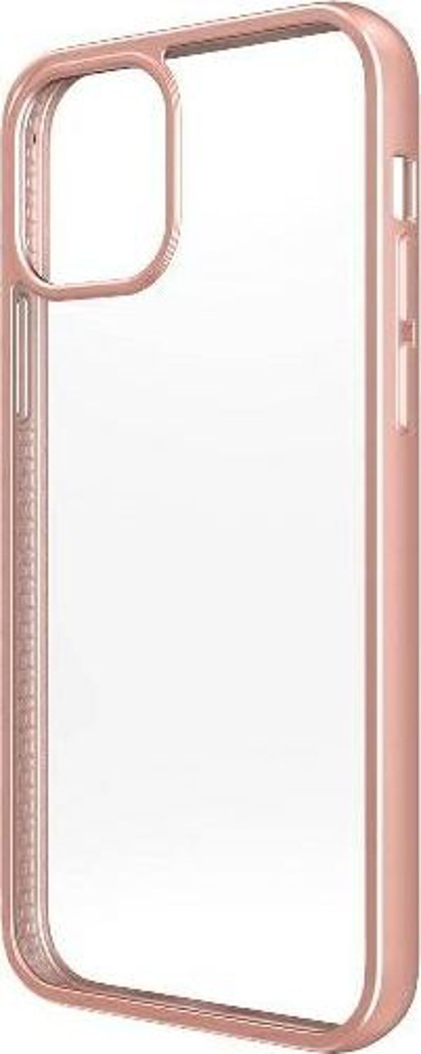 PanzerGlass Θήκη ClearCase για iPhone 12 Pro Max Rose Gold Αντιβακτηριακή