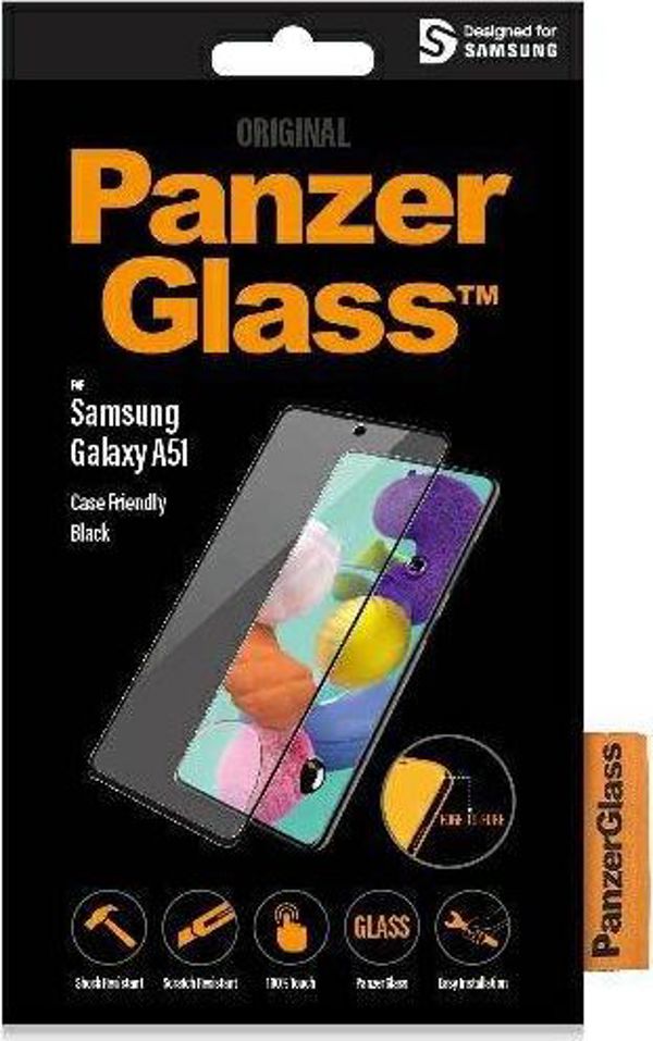 PanzerGlass Γυαλί Pro E2E Regular Samsung A51 Friendly