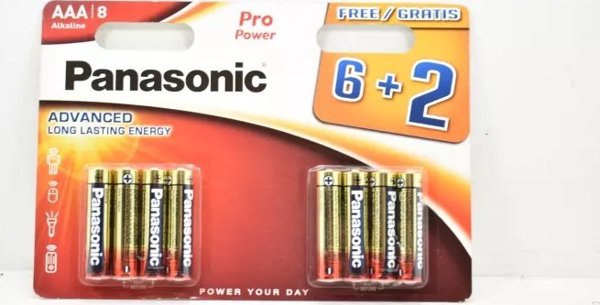 Μπαταρία Panasonic Pro Power LR03PPG/8B (6+2)