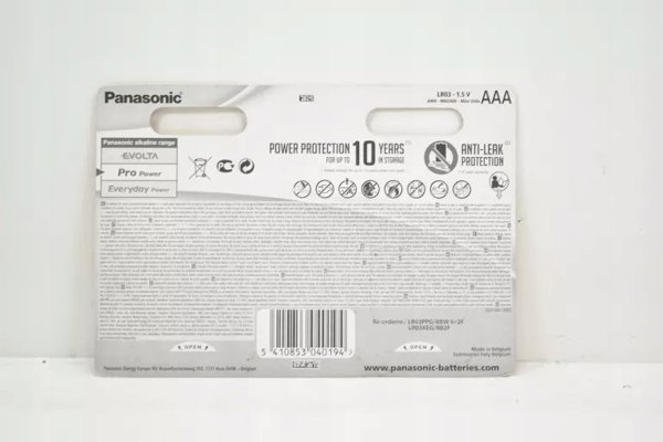 Μπαταρία Panasonic Pro Power LR03PPG/8B (6+2)
