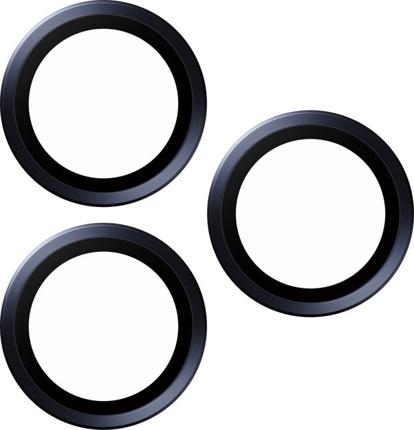 PanzerGlass PanzerGlass Hoops iPhone 15 Pro, Pro Max Blue Titanium