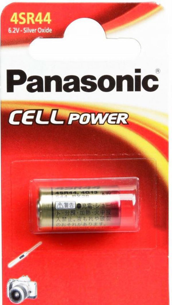 Μπαταρία Panasonic Cell Power 4SR44 160mAh 1 τεμ.