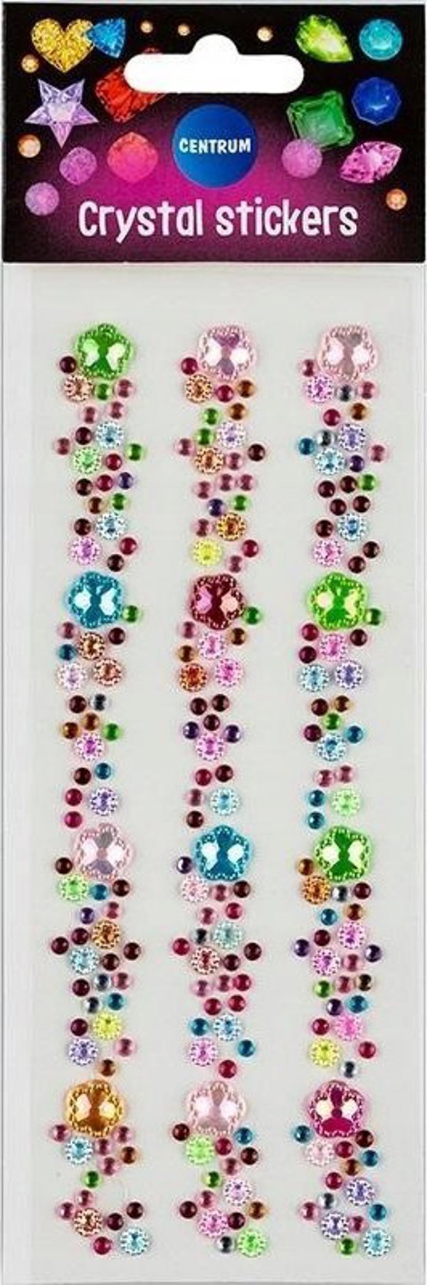Διακοσμητικά αυτοκόλλητα Cristal mix 80961 Panta Plast