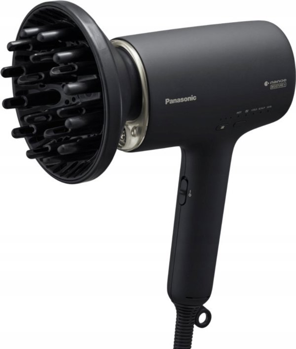 Panasonic | Πιστολάκι Μαλλιών | Nanoe EHNA0JN825 | 1600 W | Αριθμός ρυθμίσεων θερμοκρασίας 4 | Ακροφύσιο διαχύτη | Μαύρο