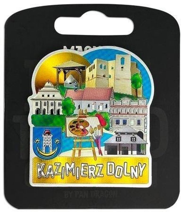 Pan Dragon Magnes I love Poland Kazimierz ILP-MAG-A-KAZ-23