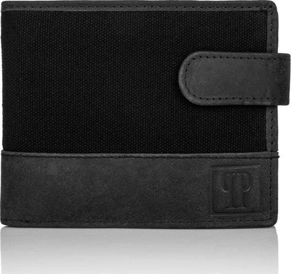 Paolo Peruzzi Ανδρικό Πορτοφόλι PAOLO PERUZZI RFID T-03-BL