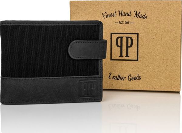 Paolo Peruzzi Ανδρικό Πορτοφόλι PAOLO PERUZZI RFID T-03-BL