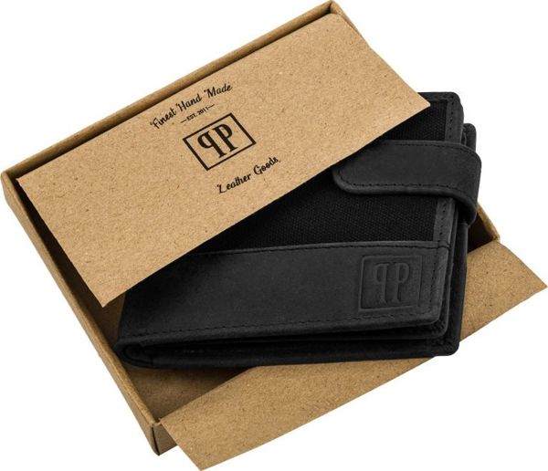 Paolo Peruzzi Ανδρικό Πορτοφόλι PAOLO PERUZZI RFID T-03-BL