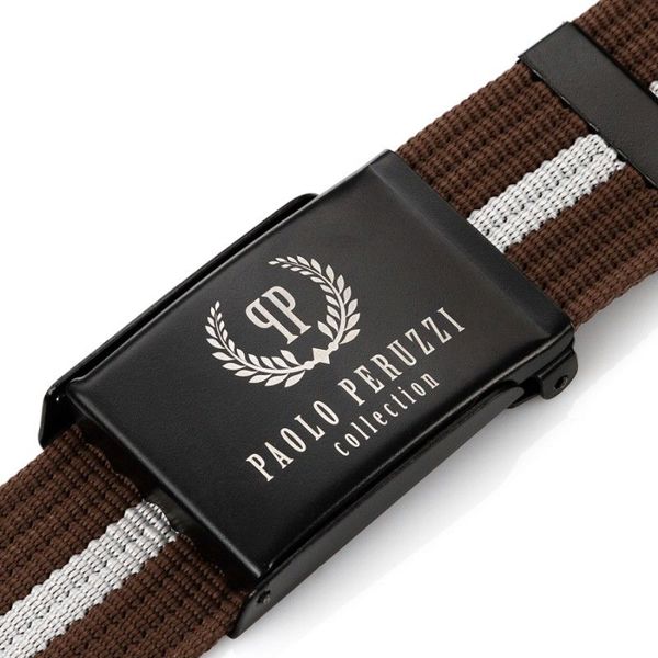 Paolo Peruzzi Ανδρική Υφασμάτινη Ζώνη PAOLO PERUZZI PW-15-PP 115 cm