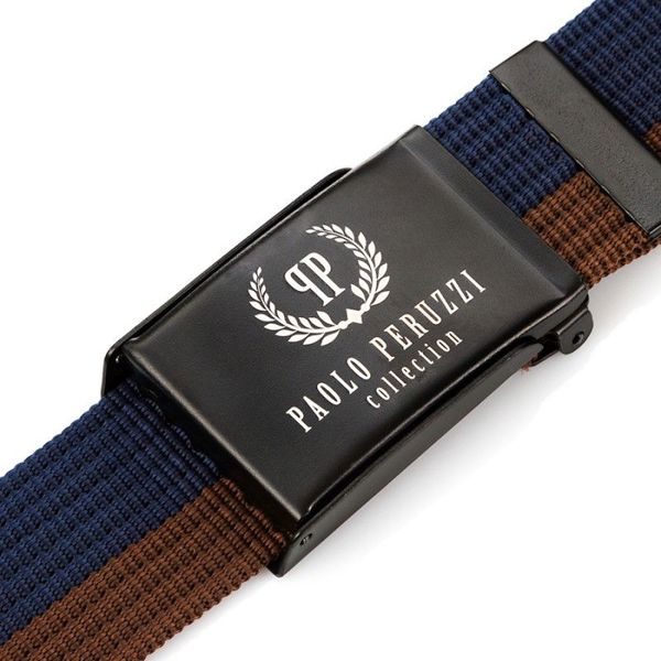 Paolo Peruzzi Ανδρική Δερμάτινη Ζώνη PARCIANY PW-11-PP 115 cm