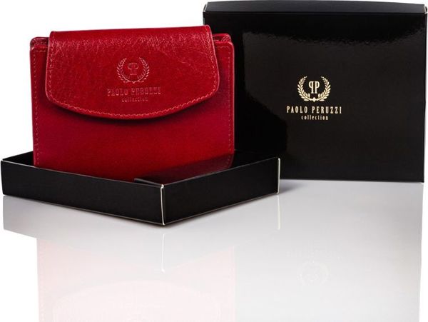 Γυναικείο Δερμάτινο Πορτοφόλι Paolo Peruzzi RFID T-12-RD