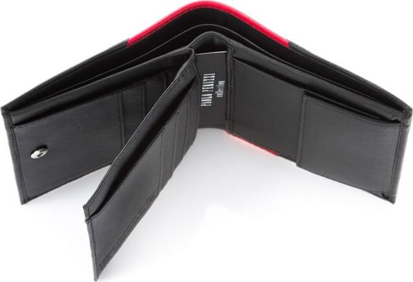 Paolo Peruzzi Ανδρικό Πορτοφόλι Δερμάτινο RFID IN-16-RED