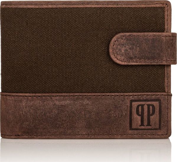 Paolo Peruzzi Ανδρικό Πορτοφόλι PAOLO PERUZZI RFID T-03-BR