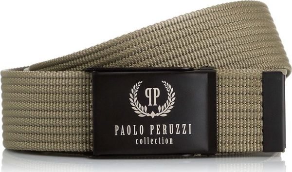 Paolo Peruzzi SOLIDNY PASEK PARCIANY PAOLO PERUZZI PW-13-PP 125 cm