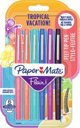 Paper Mate Flair Στυλό με Ίνες Tropical Vacation, 0.7mm, Πολύχρωμα, Συσκευασία 6 Τεμαχίων