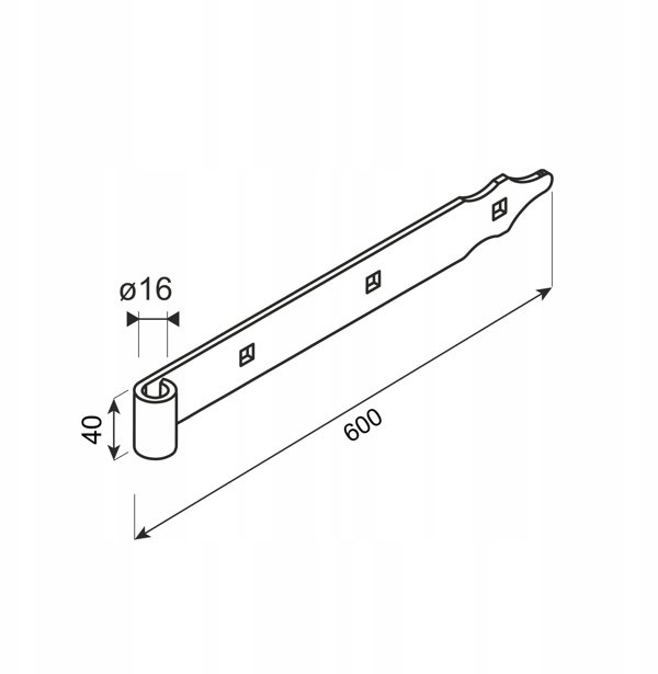 ΜΕΡΟΣ ΤΟΥ ΜΕΝΤΕΣΕ 82082 600X40/5.0 16MM BLA