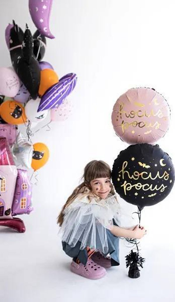 Αλουμινόχαρτο PartyDeco Hocus Pocus, 45 cm, μαύρο one size 11823761 5904555006065