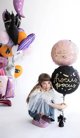 Αλουμινόχαρτο PartyDeco Hocus Pocus, 45 cm, μαύρο one size 11823761 5904555006065