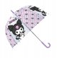 Parasolka przezroczysta manualna 46cm Kuromi KU00005 Kids Euroswan