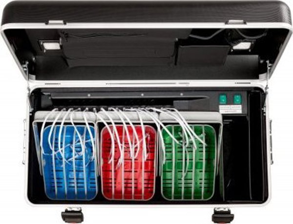 Θήκη PARAT Paraproject i15 BASKET για 15 iPads έως 26,67cm 10,5 ίντσες Charge&Sync έκδοση ΕΕ συμπεριλαμβανομένου καλωδίου USB-Lightning - μαύρο