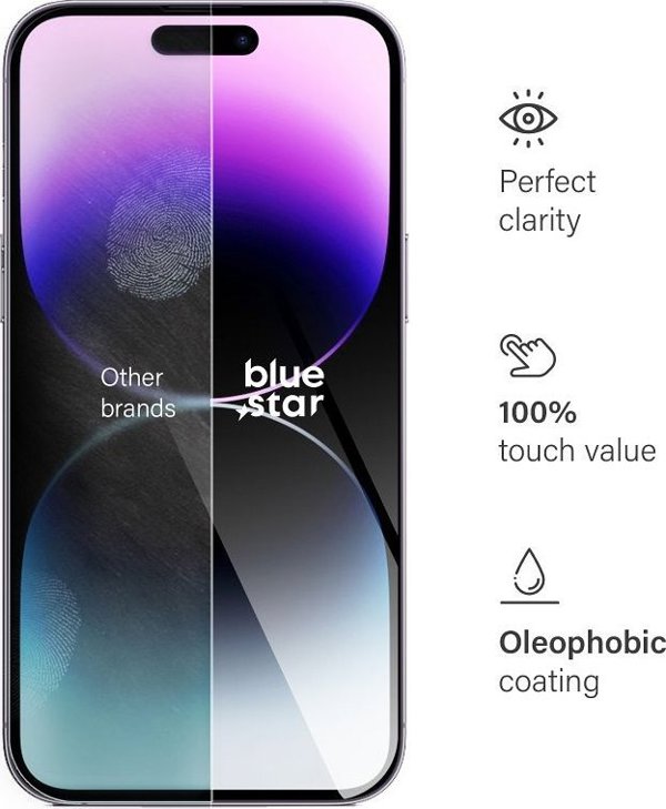 Partner Tele.com Tempered Glass Blue Star - για iPhone 14 Pro Max