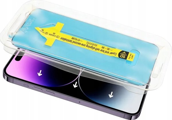 Partner Tele.com 5D Full Glue Tempered Glass - για iPhone Xs / 11 Pro μαύρο + εφαρμογέας