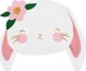 PartyDeco Χαρτοπετσέτες Rabbit 14,5x12 cm, 20 Τεμάχια, Πολύχρωμες