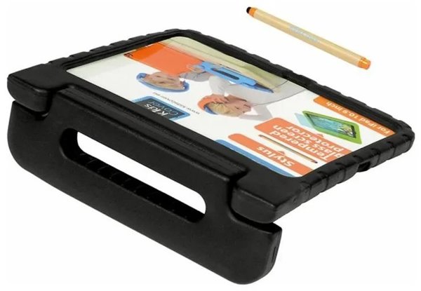 PARAT KidsCover για iPad 10ης Γεν./11ης Γεν. συμπεριλαμβανομένου StylusPen και σκληρυμένης προστασίας οθόνης - μαύρο