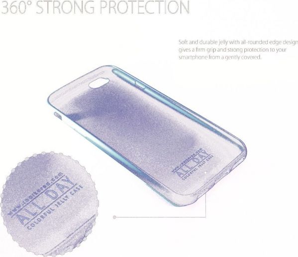 Partner Tele.com Θήκη Roar Colorful Jelly Case - για Iphone 11 Μαύρο
