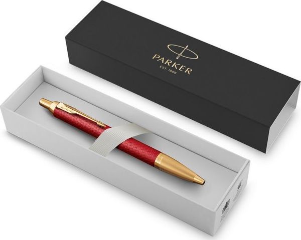 Parker IM Ballpoint Pen, Στυλό Διαρκείας, Dark Blue CT, 2143644