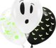 PartyDeco Μπαλόνια UV 27cm, BOO!, μίγμα ενός μεγέθους